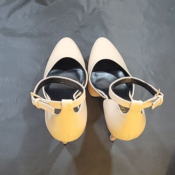 GUESS RACHAL PATENT ANKLE STRAP D'ORSAY PLATFORM PUMPS DILLARD'S - Picture 10 of 16